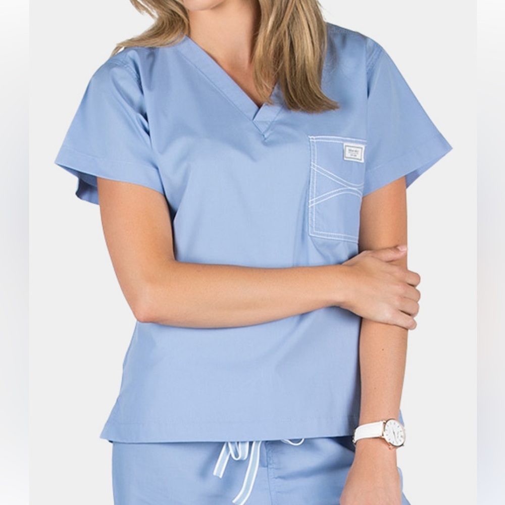 BLUE SKY Classic Shelby Scrub Top